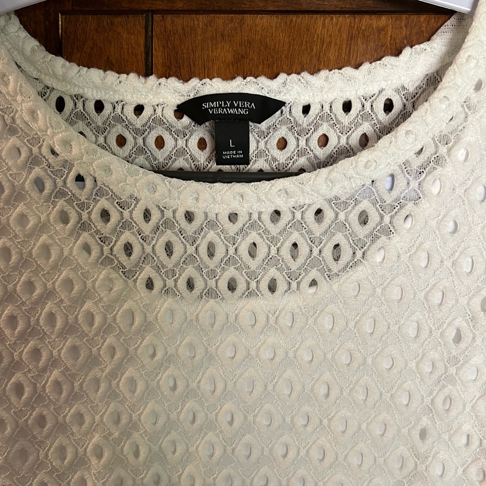 Simply Vera By Vera Wang Top L